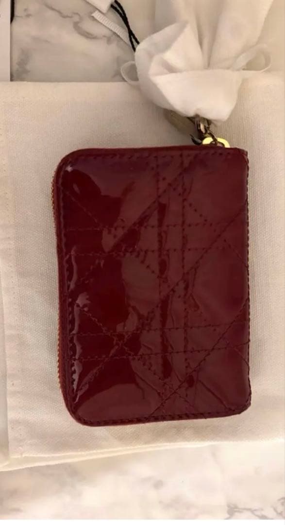 Dior 財布 ミディアムウォレット レッド 赤 新品未使用