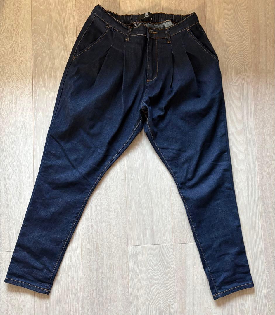 CAMBIO ストレッチデニムサルエルパンツ