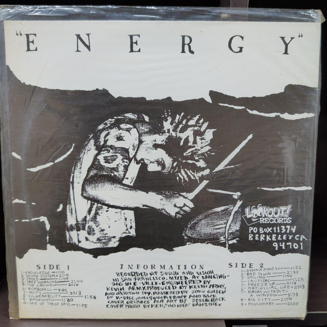 ​超希少初期盤！Operation Ivy / Energy レコード LP盤