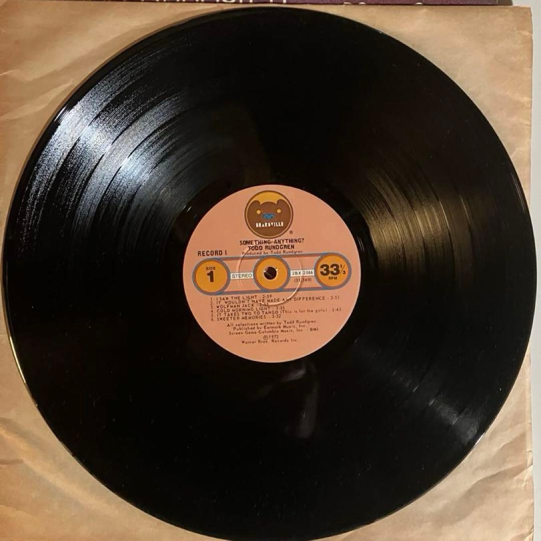 US盤 Todd Rundgren/Something/Anything?LP