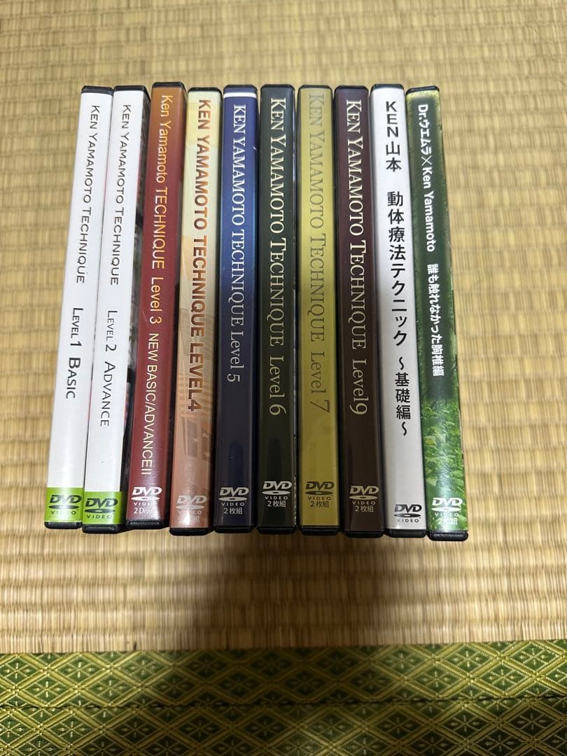 KEN YAMAMOTO TECHNIQUE DVDセット