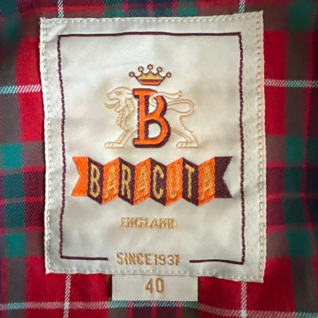 BARACUTAバラクータ　G9 ハリントンジャケット　M 濃紺 40