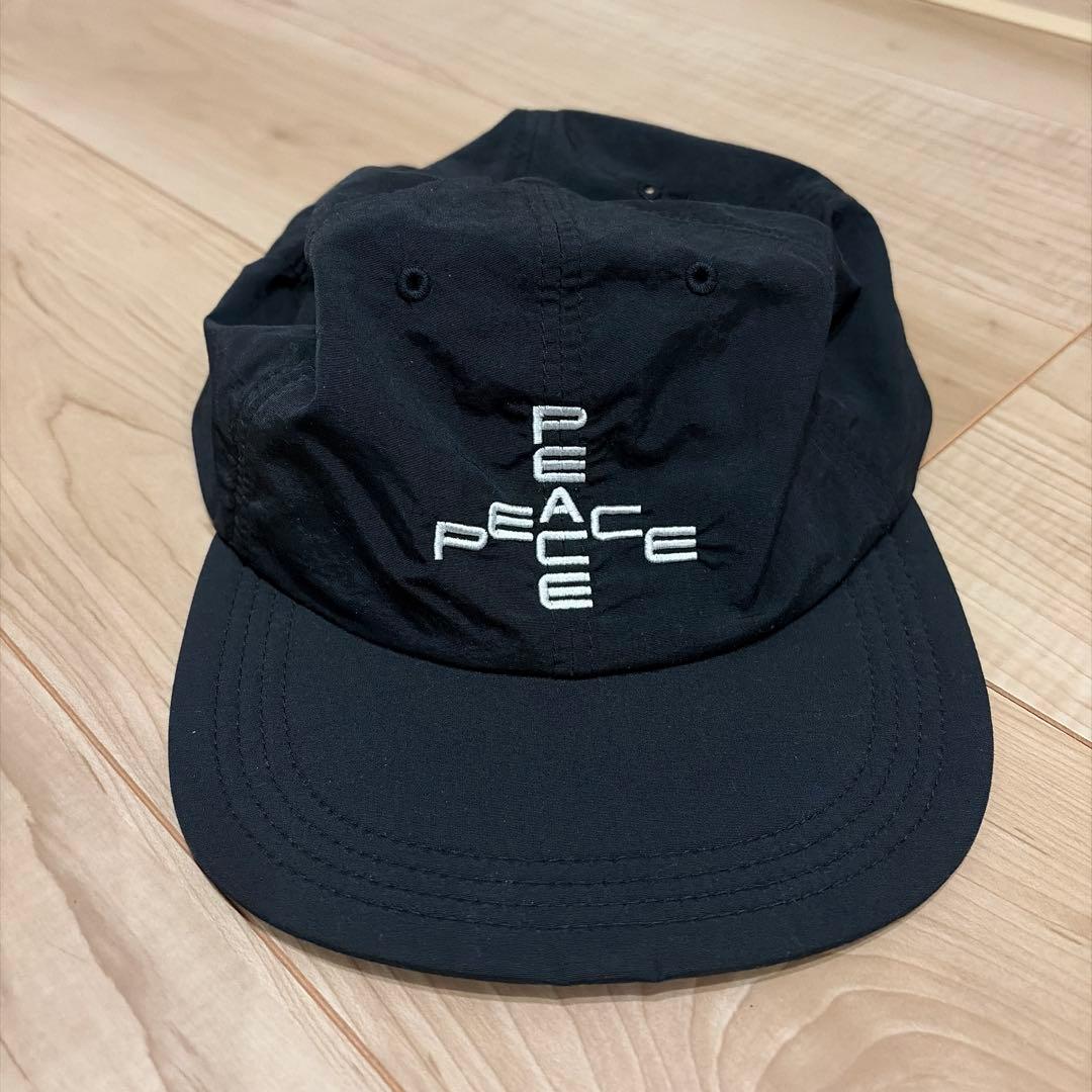 帽子 GARBAGE SOFT BRIM 6 PANEL CAP -black-
