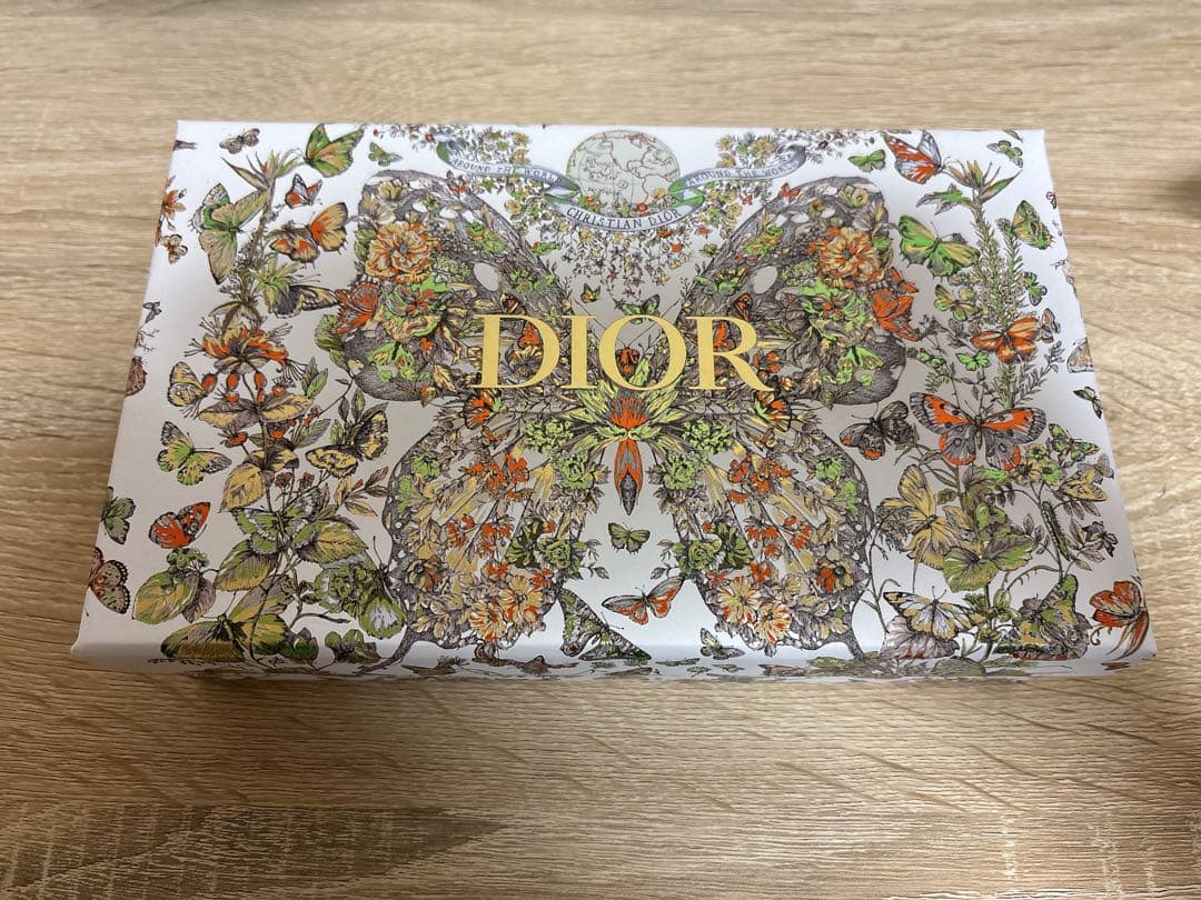 DIOR ブラック 二つ折り財布 +付属品