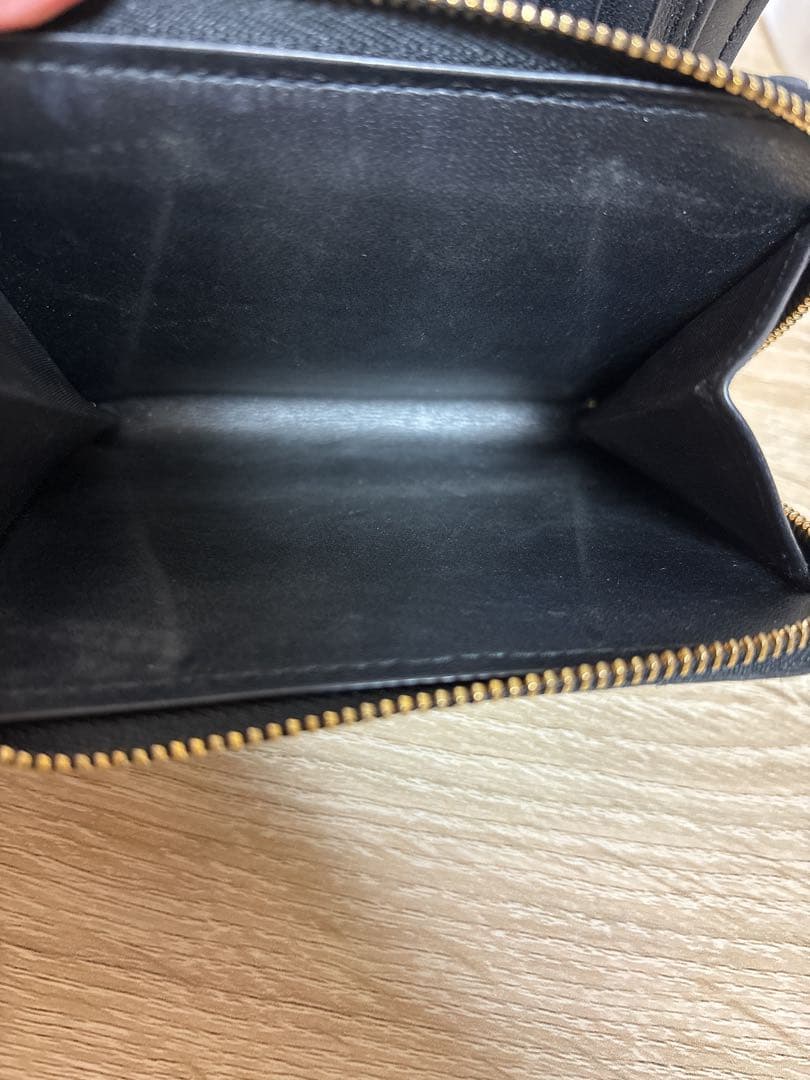 DIOR ブラック 二つ折り財布 +付属品