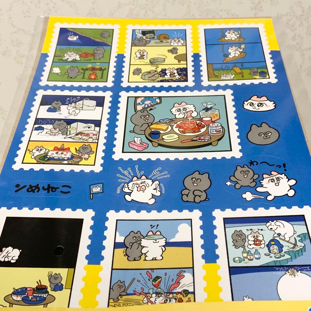 ① ンめねこ F賞 名場面写ステッカー SEGA ラッキーくじ