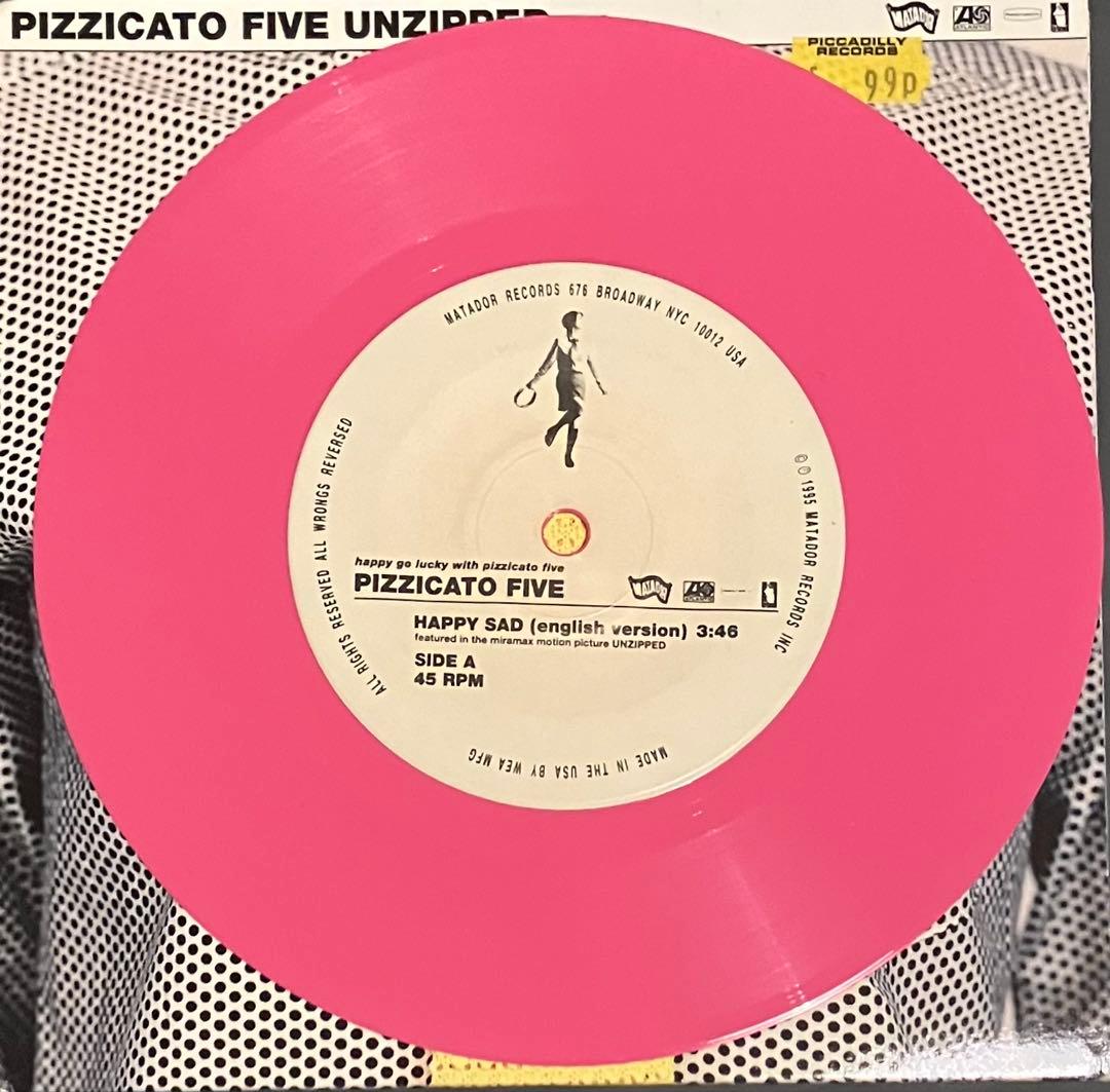 7\"x2 PIZZICATO FIVE恋のルール・新しいルールHAPPY SAD