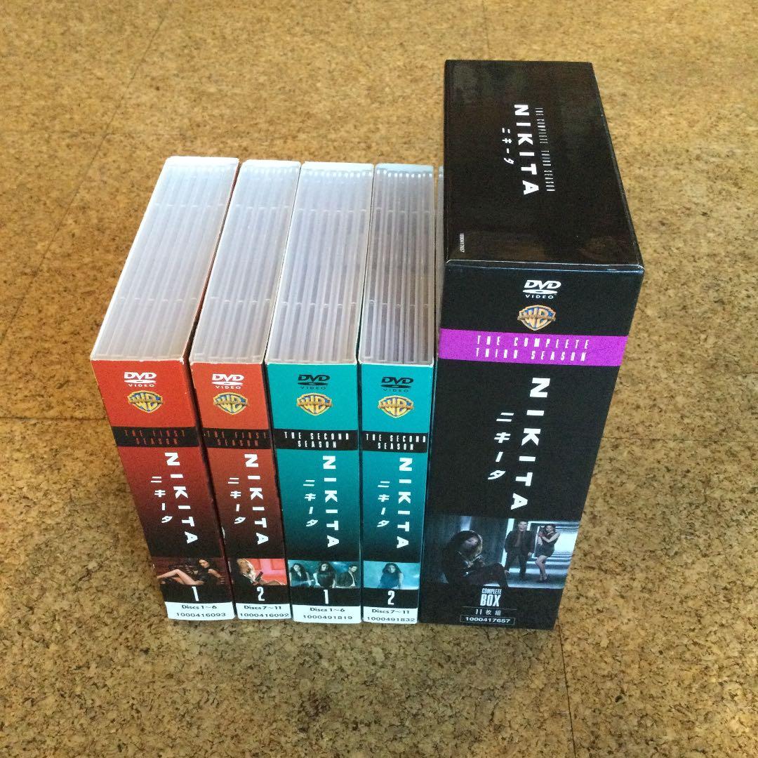 NIKITA ニキータ シーズン 1、2、3  DVD33枚セット