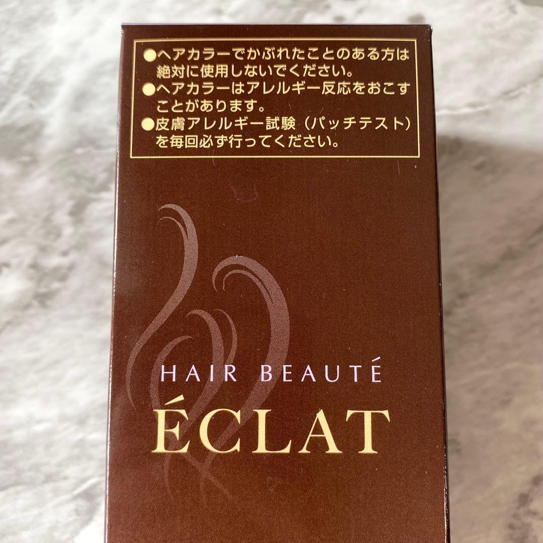 【新品 未開封】ヘアボーテ エクラ★ダークブラウン★白髪染め★150g×2本