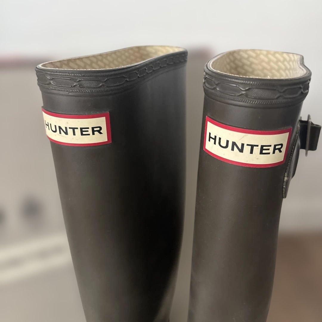 HUNTER チョコ　レインブーツ