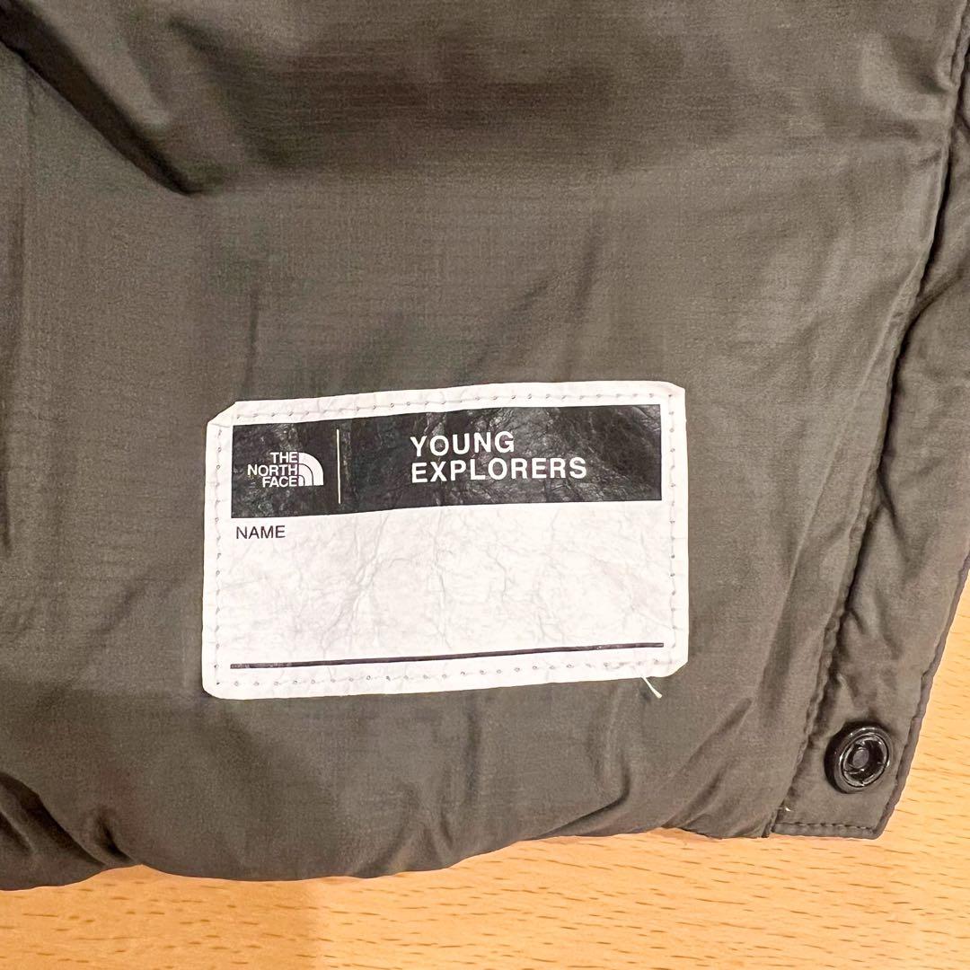 【美品】THE NORTH FACE ベビーダウンジャケットカーキ