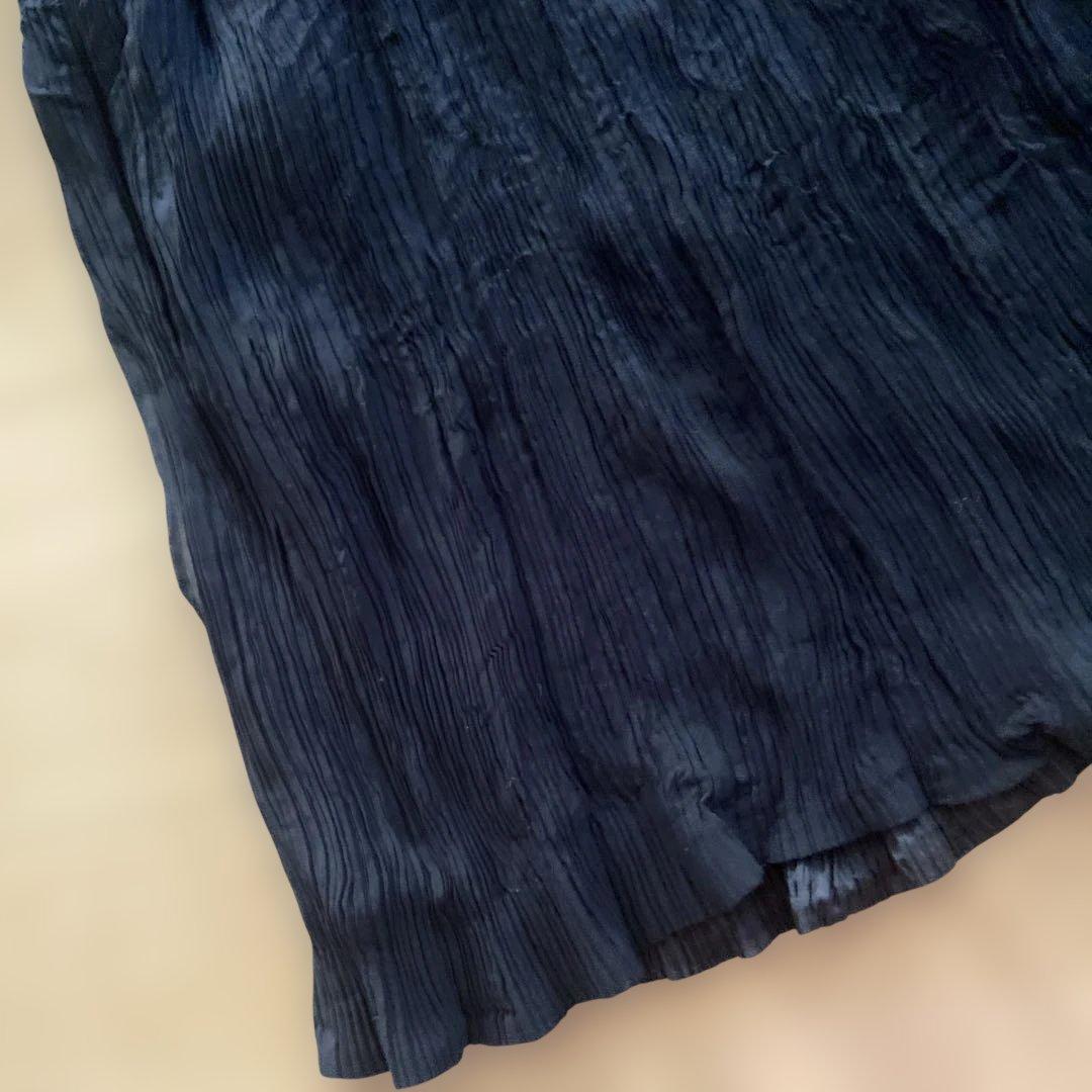 ISSEY MIYAKE 黒 長袖カーディガン
