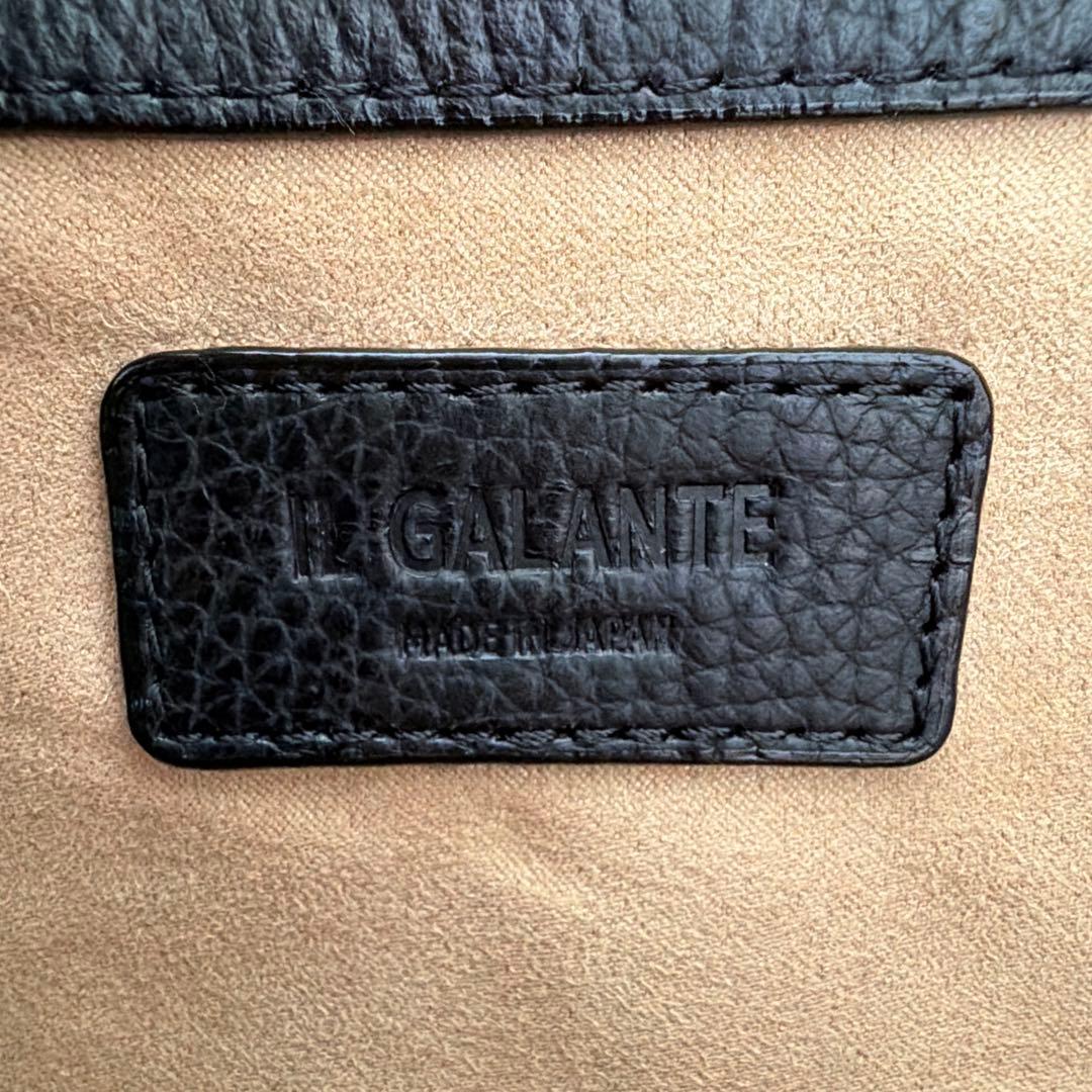 IL GALANTE ミニボストンバッグ 牛革 本革 ビジネス トート 日本製