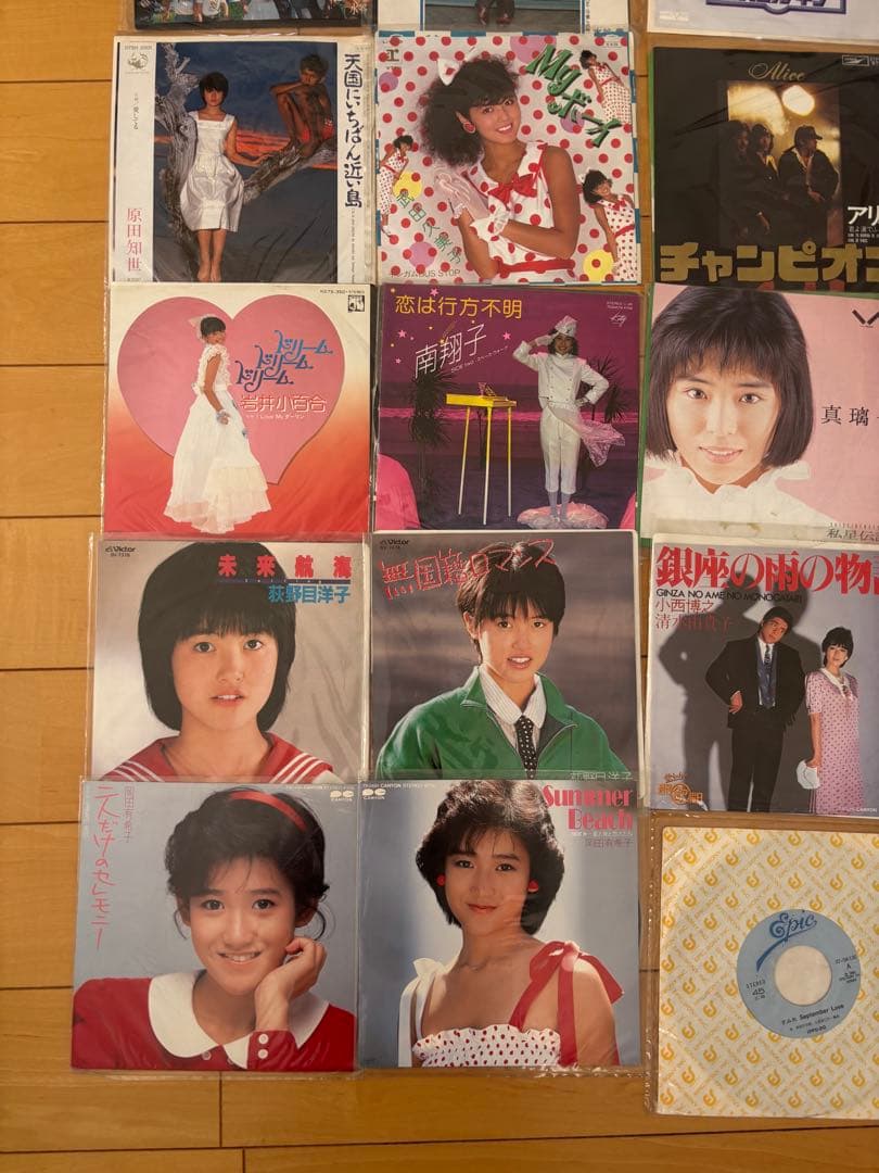 レコード昭和アイドル LP16 シングル24 セット売り