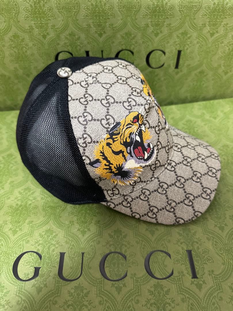 GUCCI トラ　キャップ値下げ不可 『最後四時間限定セール』