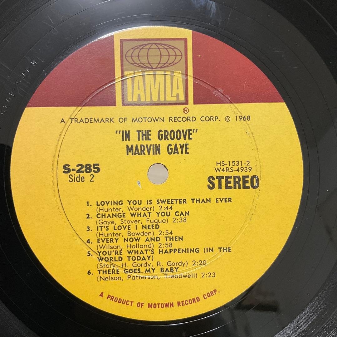 Marvin Gaye in the Groove 米盤レコード　マーヴィンゲイ