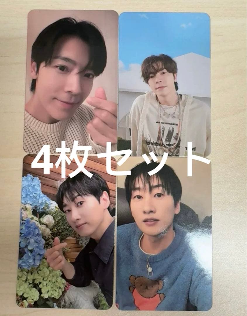 super junior d&e マカオ ヨントン ウニョク ドンへ 4枚セット