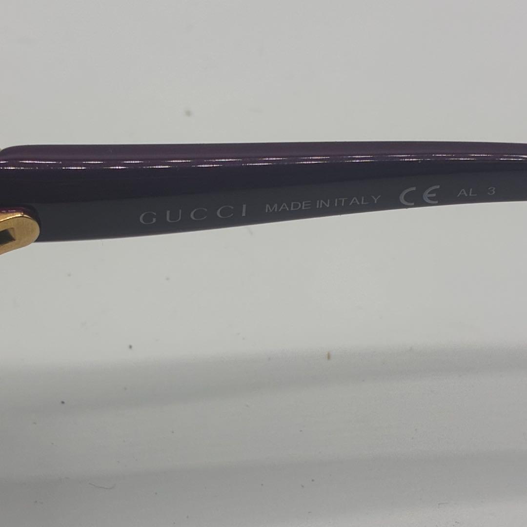 【美品】GUCCI GG3525 インターロッキングG ハート サングラス