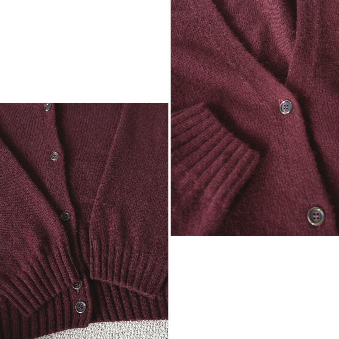 マーガレットハウエル 22AW 定価5.9万 美品 カシミヤコットンカーディガン