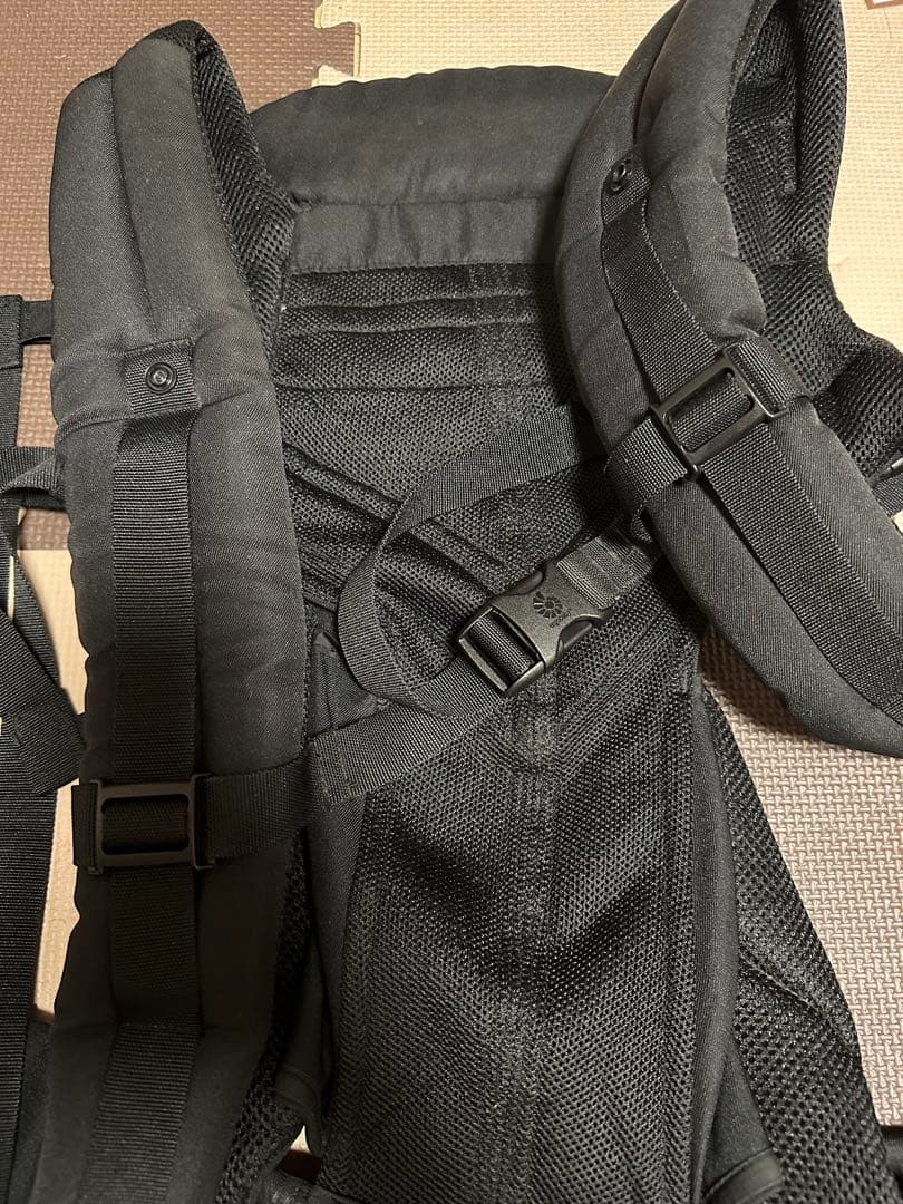 【美品】エルゴ オムニ360 クールエア ブラック