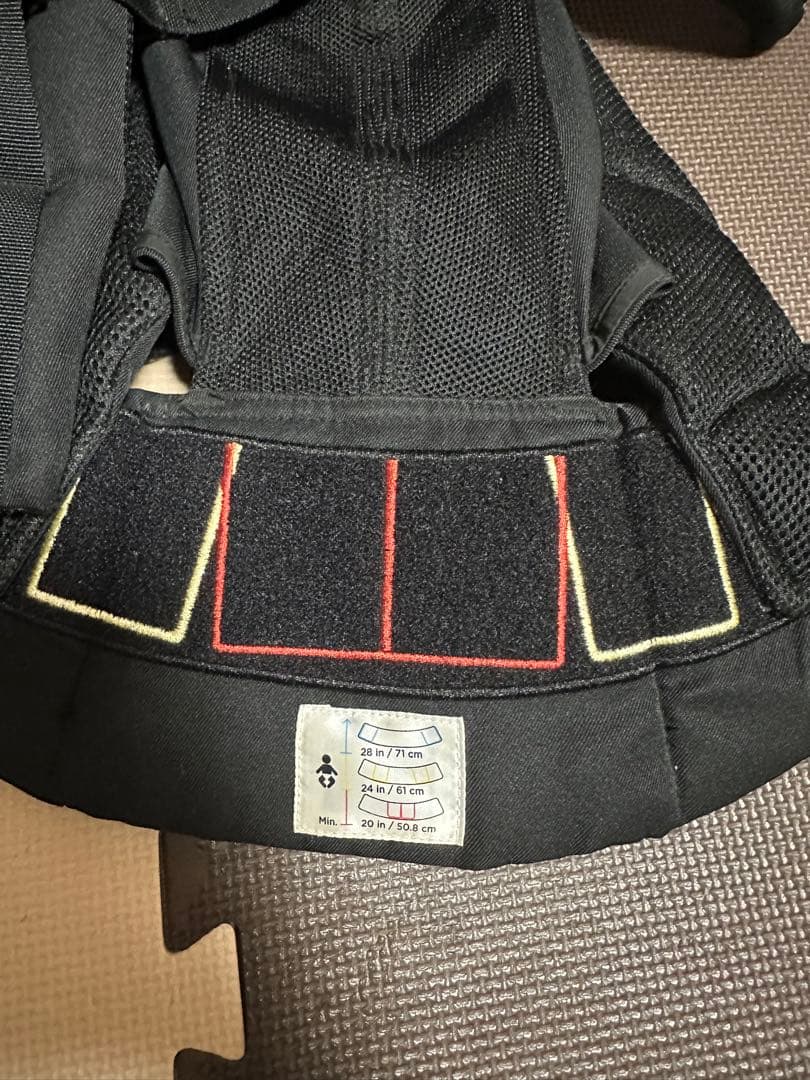 【美品】エルゴ オムニ360 クールエア ブラック