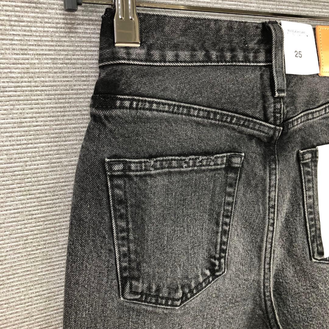 未使用品 MOUSSY MVS BLACK FLARE 25 ブラック