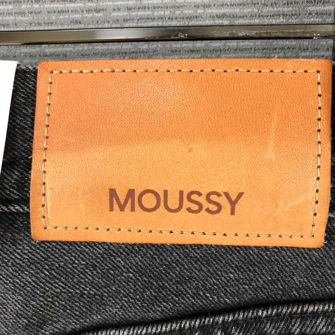 未使用品 MOUSSY MVS BLACK FLARE 25 ブラック