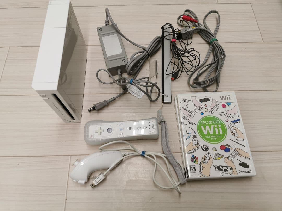 Nintendo wii本体とソフト