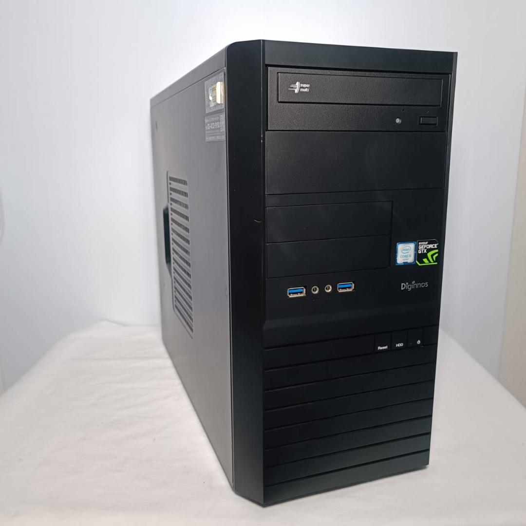 【激安ゲーミングPCフルセット】i5 GTX MS Office搭載 ドスパラ