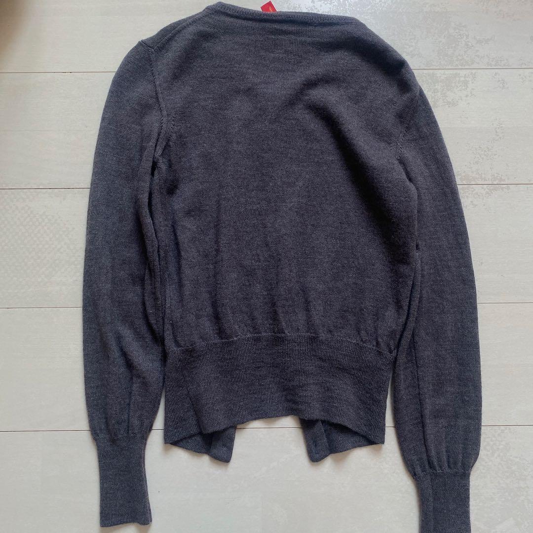 Vivienne Westwood ウール100% ダークグレー　カラーオーブ