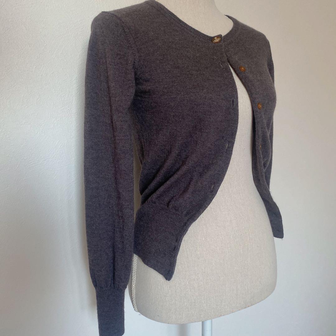Vivienne Westwood ウール100% ダークグレー　カラーオーブ