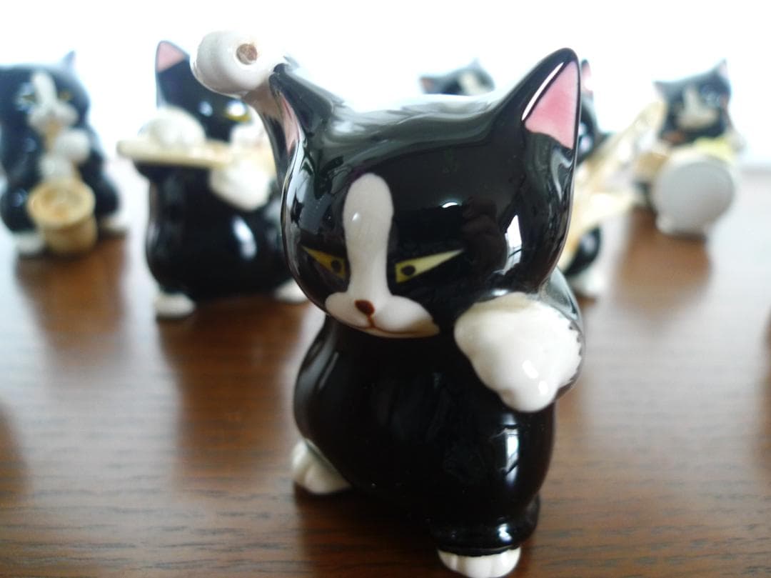 美品 猫のオーケストラ11匹