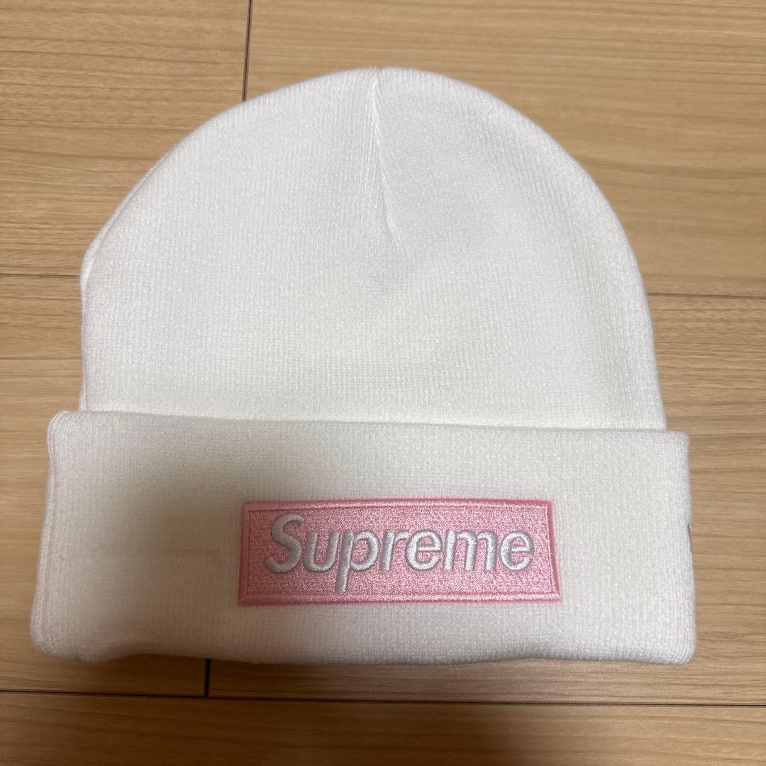 帽子 Supreme Box Logo Beanie (25FW) \"White\"