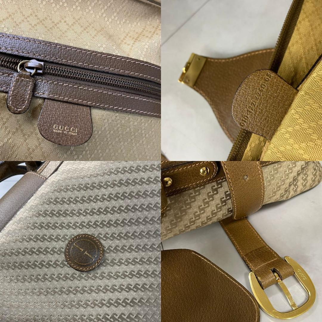 GUCCI ボストンバッグ オールド グッチ トラベルバッグ 希少 ヴィンテージ