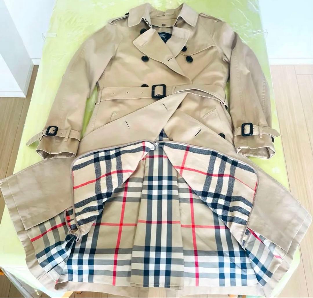 美品✨BURBERRY LONDON トレンチコート ノバチェックライナー　38