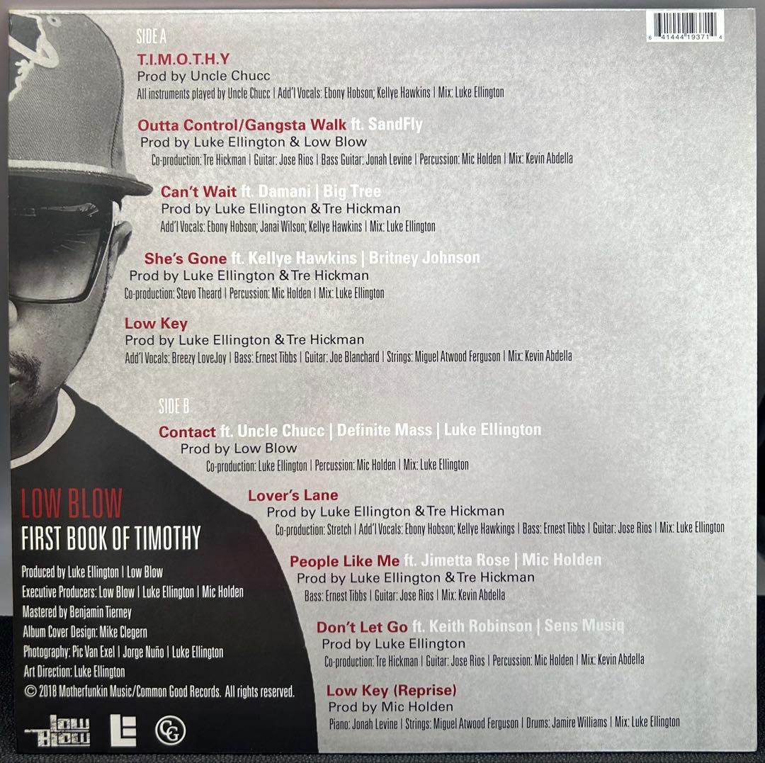 洋楽 Low Blow First Book of Timothy LP