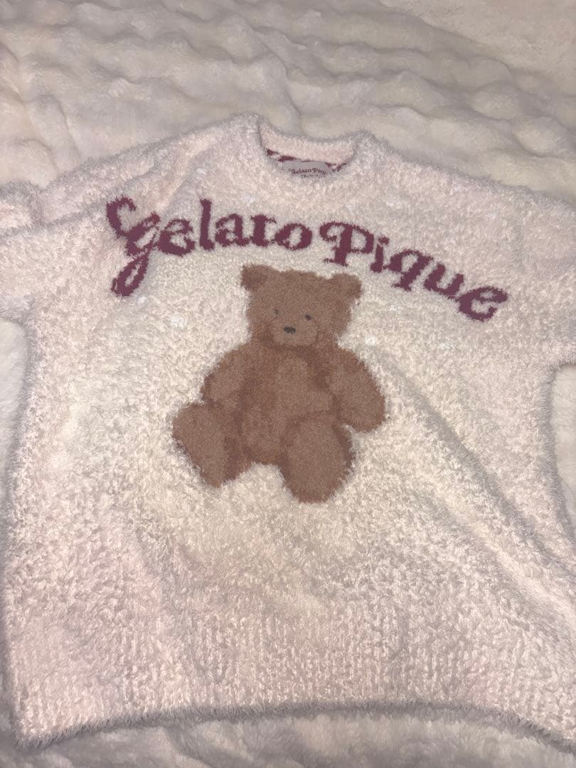 【超美品】Gelato Pique 2025ホリデー　テディベアルームウェア