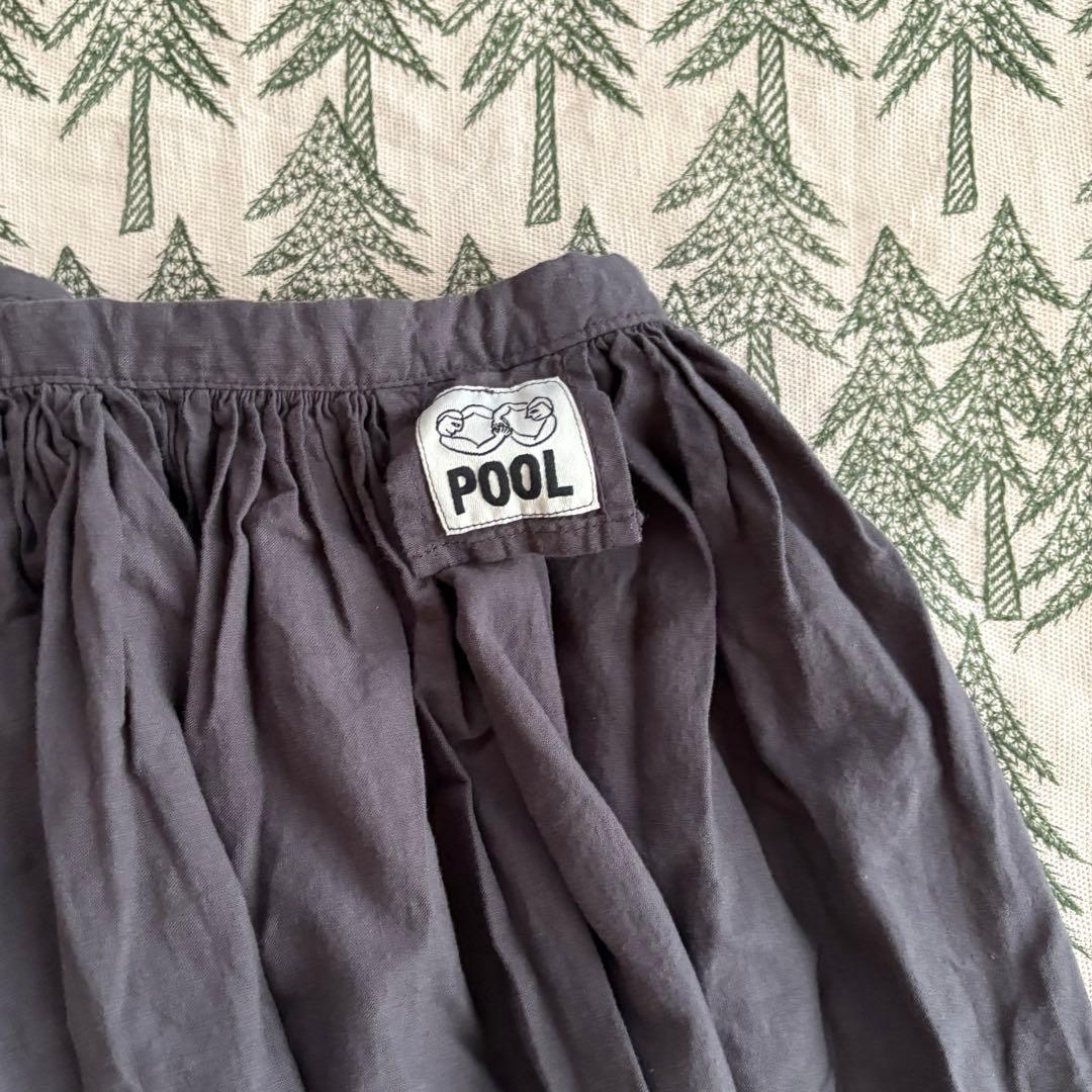 新品未使用　POOL ギャザー巻きロングスカート　ミナペルホネンお好きな方にも