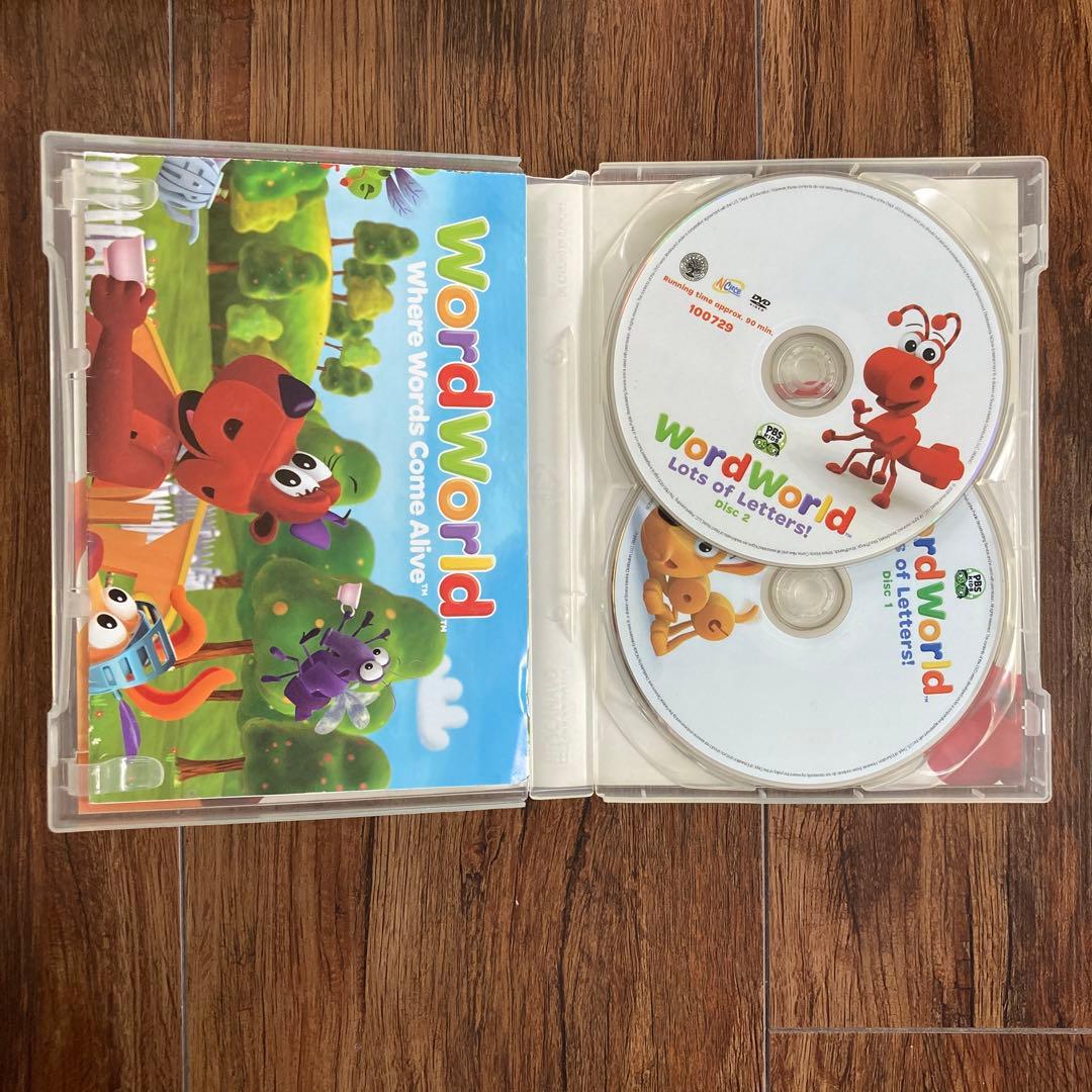 WordWorld DVDセット 5枚＋2枚セット