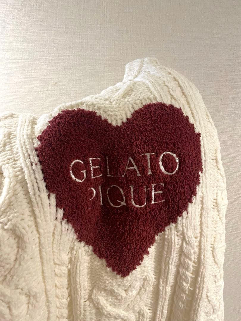 ジェラートピケ　gelato pique バレンタイン2025 ニット