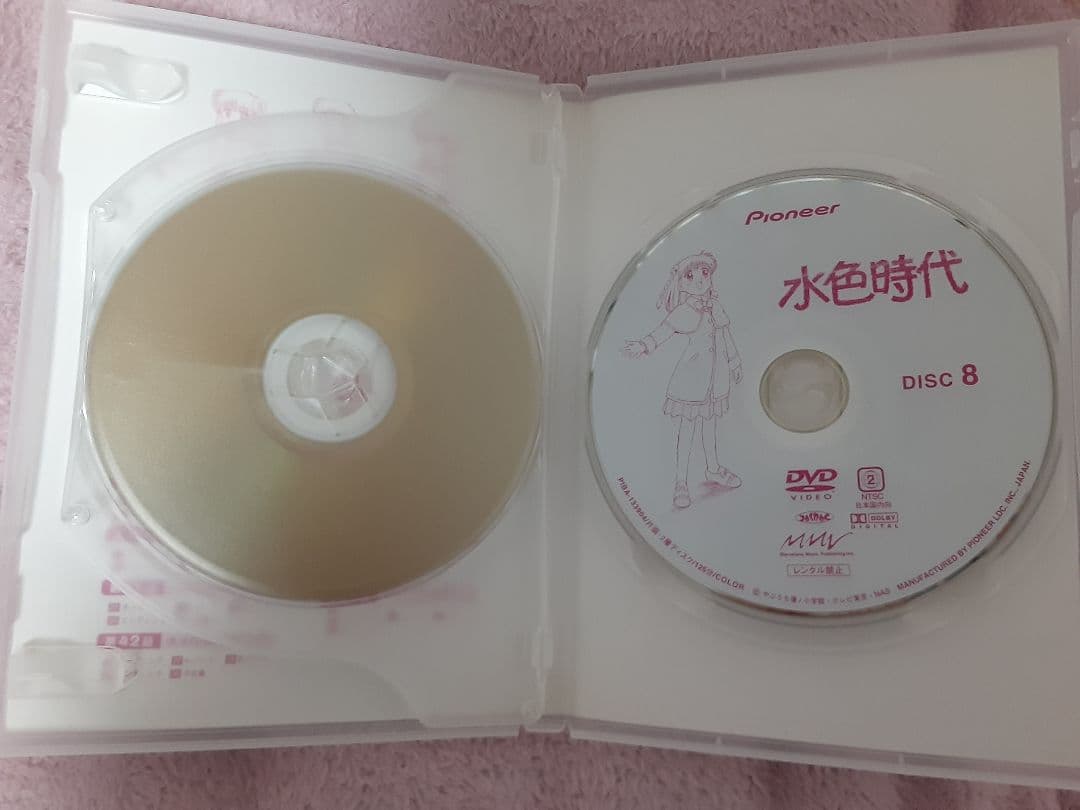 水色時代 DVDBOX 1、2 Disc4のみ欠品