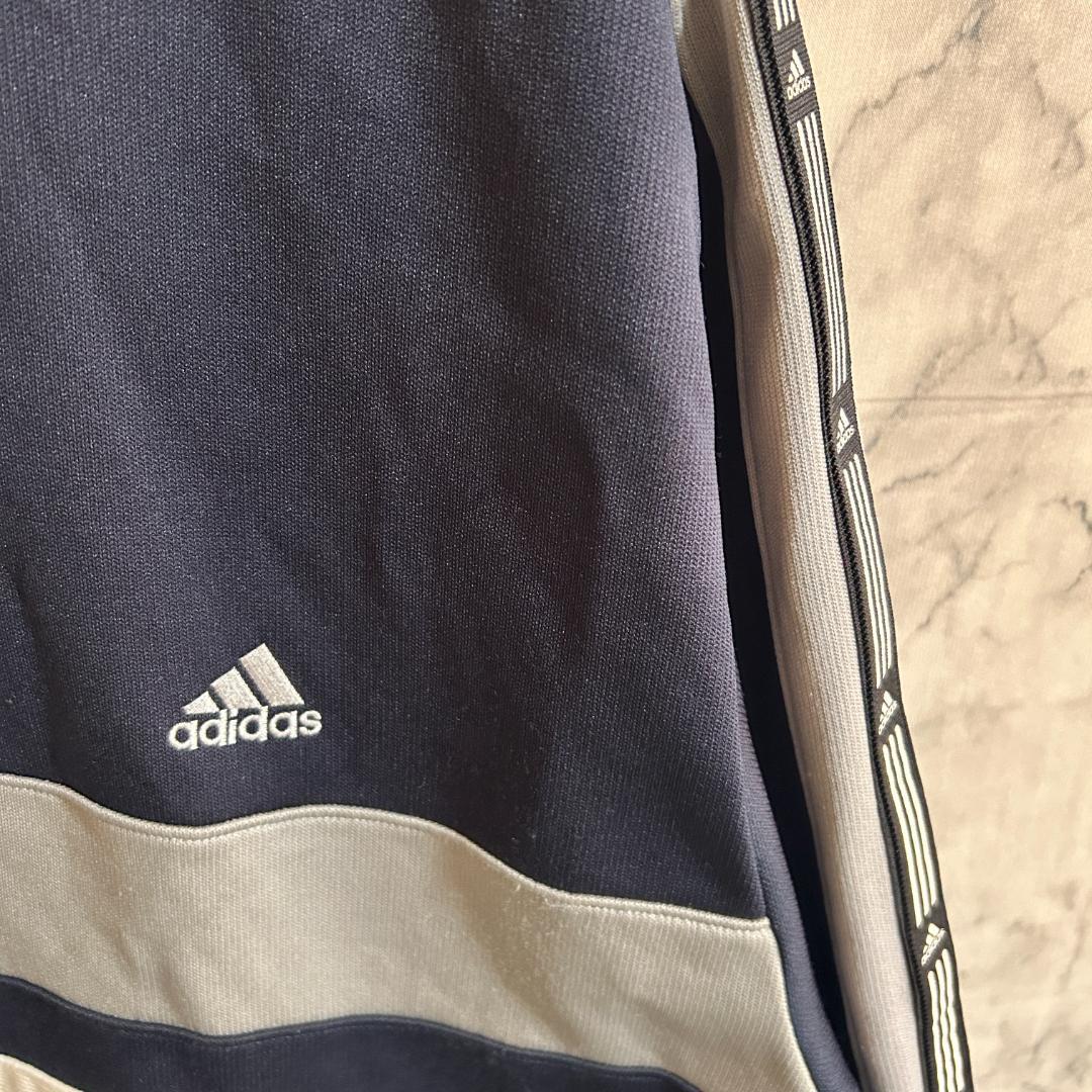 00s adidas アディダス 上下 セットアップ ジャージ ネイビー XL