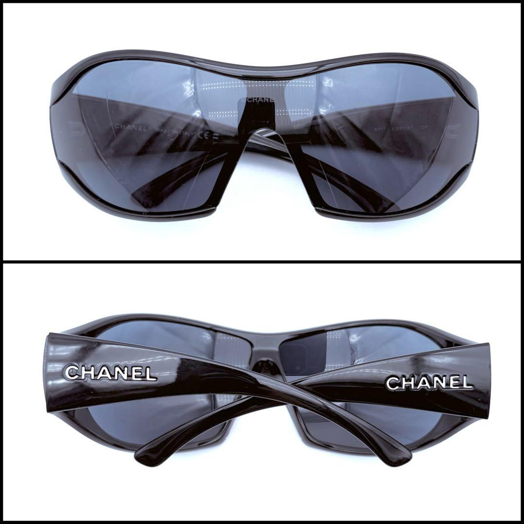 CHANEL シャネル シールドレンズ　サングラス　超軽量　スポーツタイプ