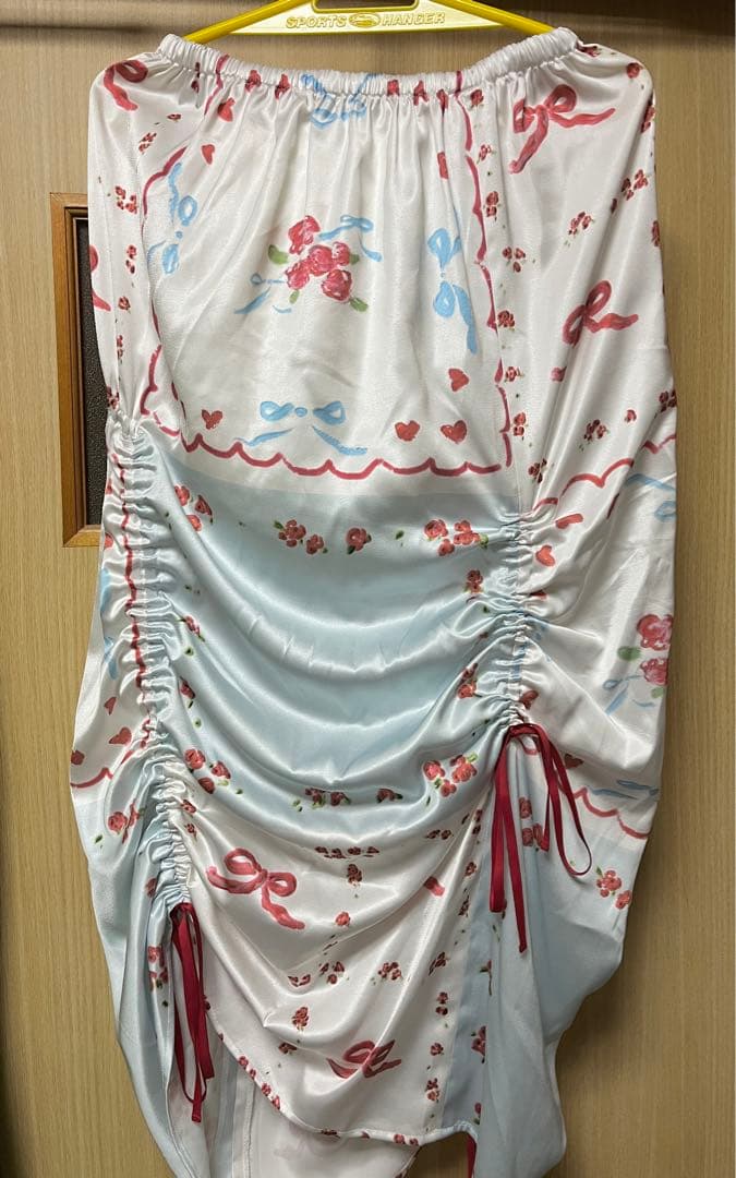 オリジナルプリントギャザースカート