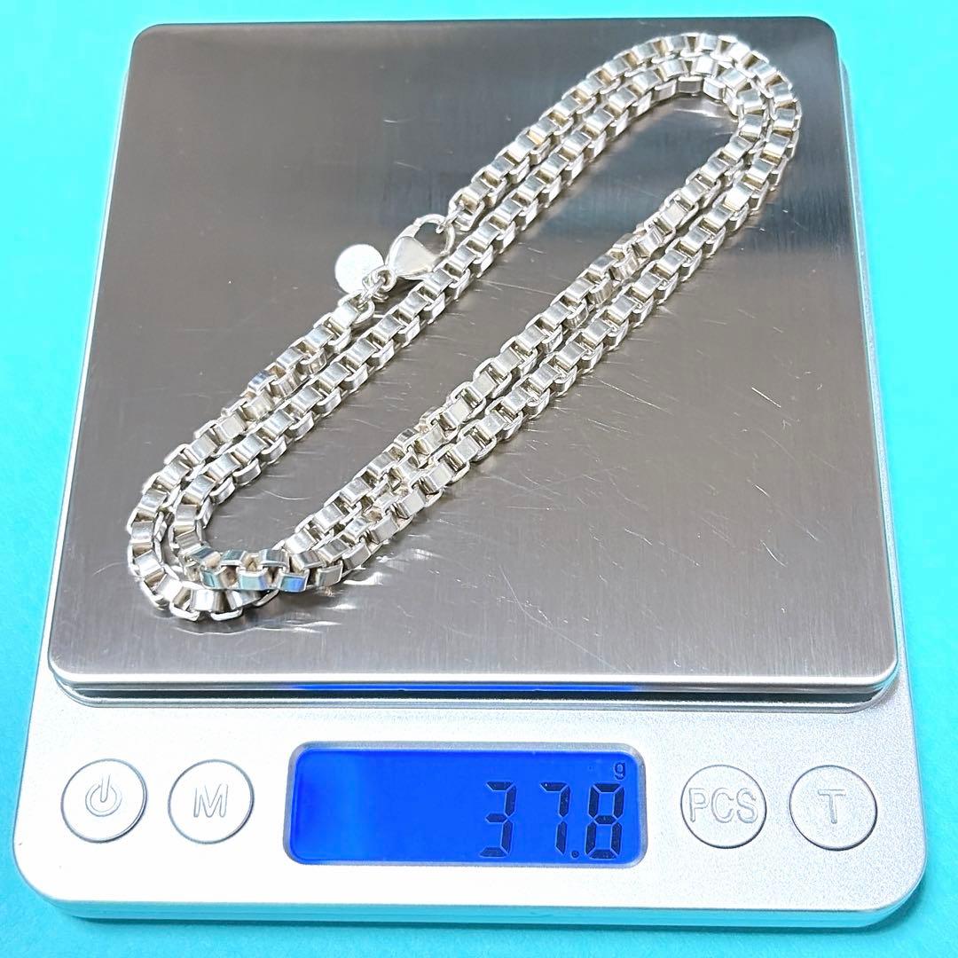 【美品】46.5cmTIffanyティファニー ベネチアンネックレス SV925