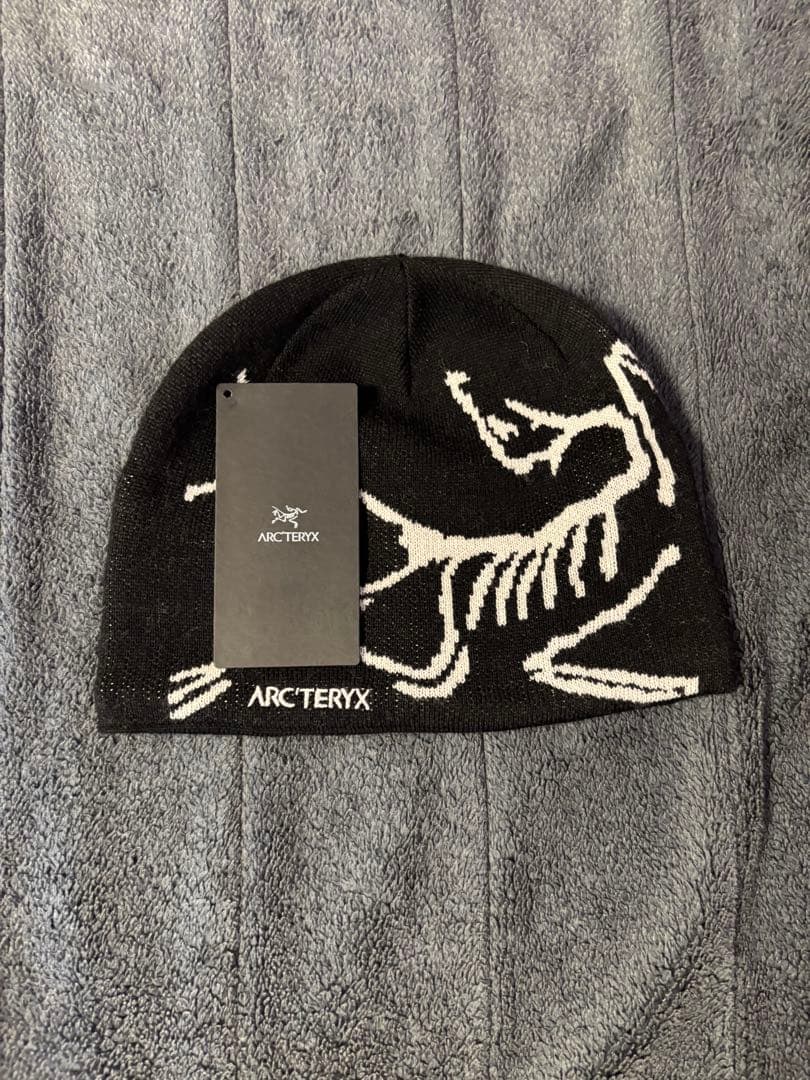 Arc’teryx バードヘッドトーク ブラック ビーニー 正規品 ほぼ未使用