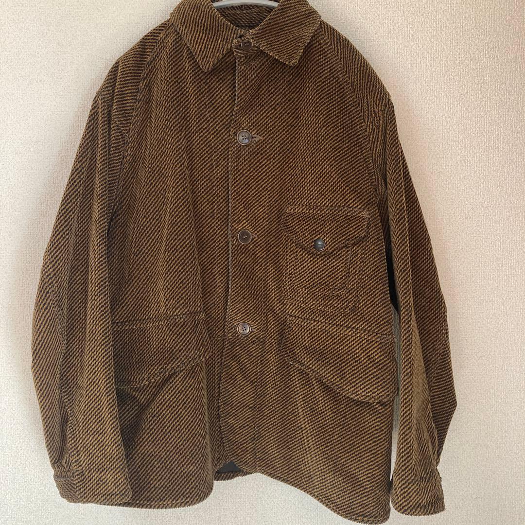 CORONA GAME JACKET LIGHT TWEEDUROY ブラウン