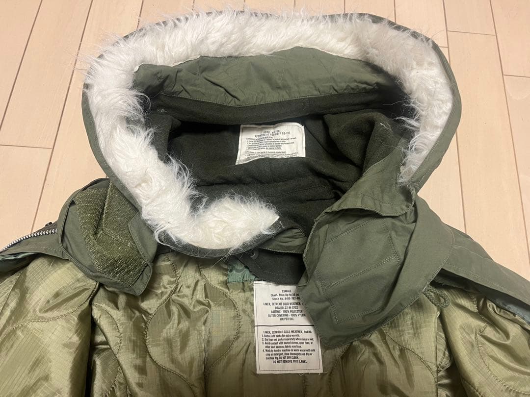 WAIPER.inc 米軍 M-65 フィッシュテールパーカーフルセット 初期型