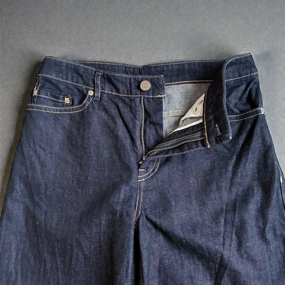 極美品 MACKINTOSH LONDON ワイドデニムパンツ 38