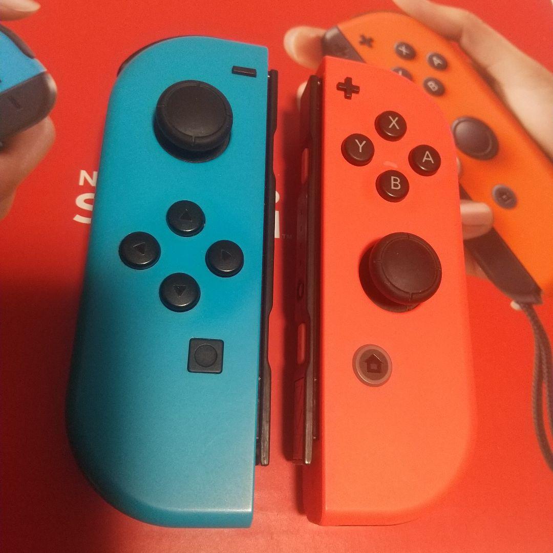 [良品]Nintendo Switch本体+Joy-Con(青・赤)